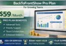 BackToFrontShow Pricing